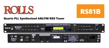 Bộ thu AM/FM chuyên dùng ROLLs RS81B Quartz PLL Synthesized AM/FM Tuner